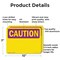 Signmission Radiation & Laser Sign, 7 in H x 10 in W, Aluminum, Rectangle OS-2PACK-CR-A-710-L-10161 - alternate 7